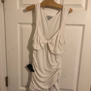 Bebe White Dress knee length (S)